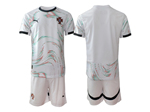 Portugal 2025 Away White Soccer Jersey